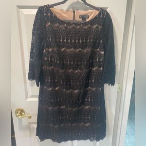 Jessica Howard Black Lace Dress